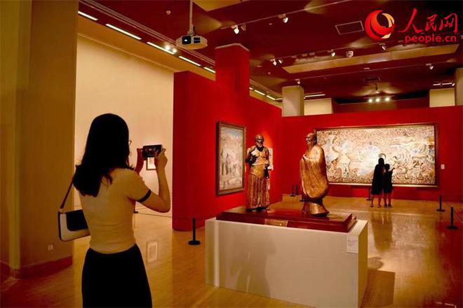 藝匯絲路 藝術(shù)展在中國美術(shù)館盛大開幕，舞臺藝術(shù)造型策劃亮點紛呈